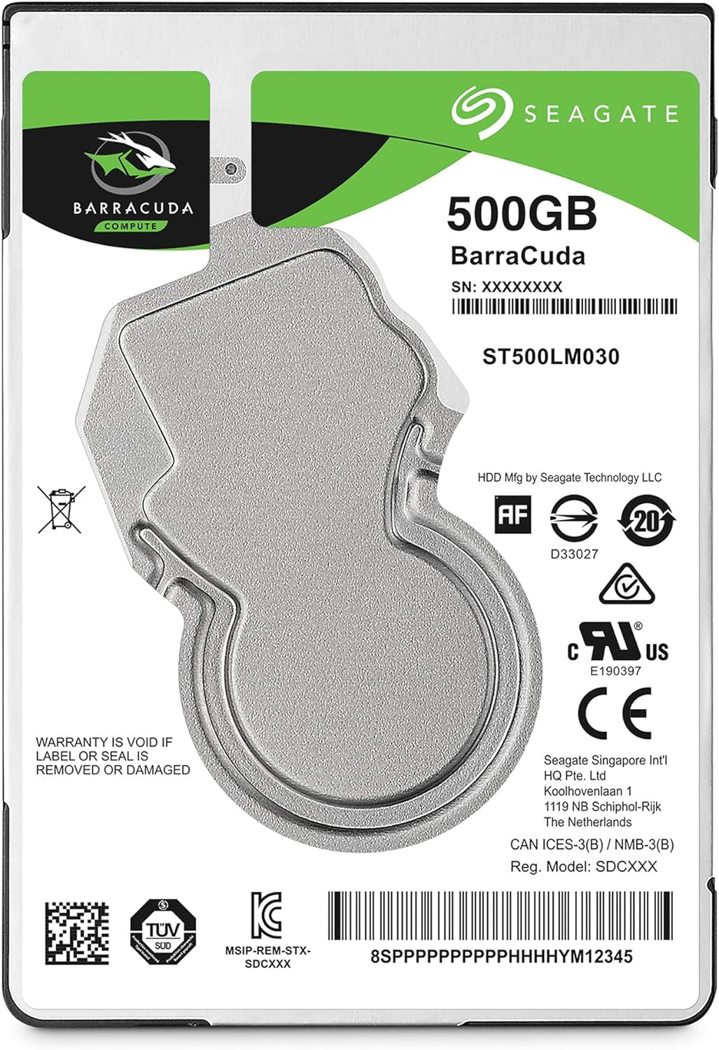 Seagate Barracuda 3TB Internal Hard Drive HDD – 3.5 Inch SATA 6Gb/S 5400 RPM 256MB Cache for Computer Desktop PC – Frustration Free Packaging (ST3000DM007)