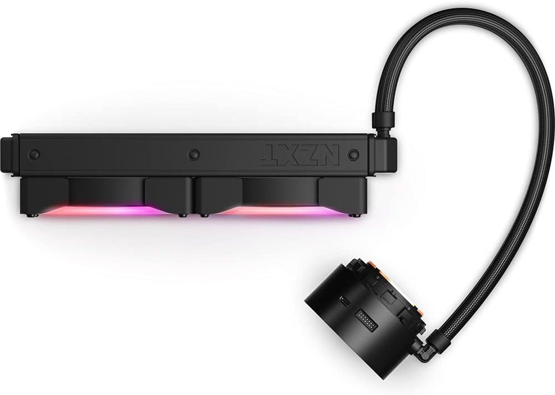 Kraken Z53 240Mm - RL-KRZ53-01 - AIO RGB CPU Liquid Cooler - Customizable LCD Display - Improved Pump - Powered by CAM V4 - RGB Connector - Aer P 120Mm Radiator Fans (2 Included)