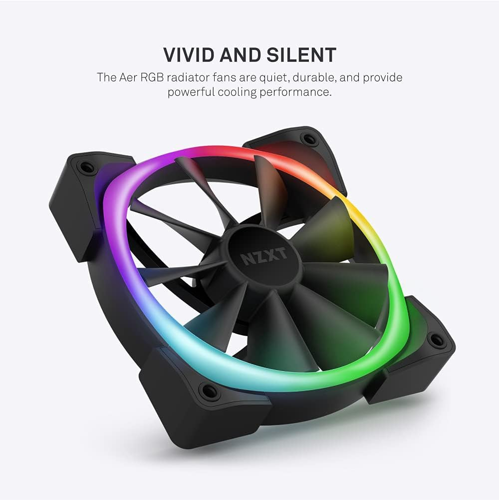 Kraken Z53 240Mm - RL-KRZ53-01 - AIO RGB CPU Liquid Cooler - Customizable LCD Display - Improved Pump - Powered by CAM V4 - RGB Connector - Aer P 120Mm Radiator Fans (2 Included)